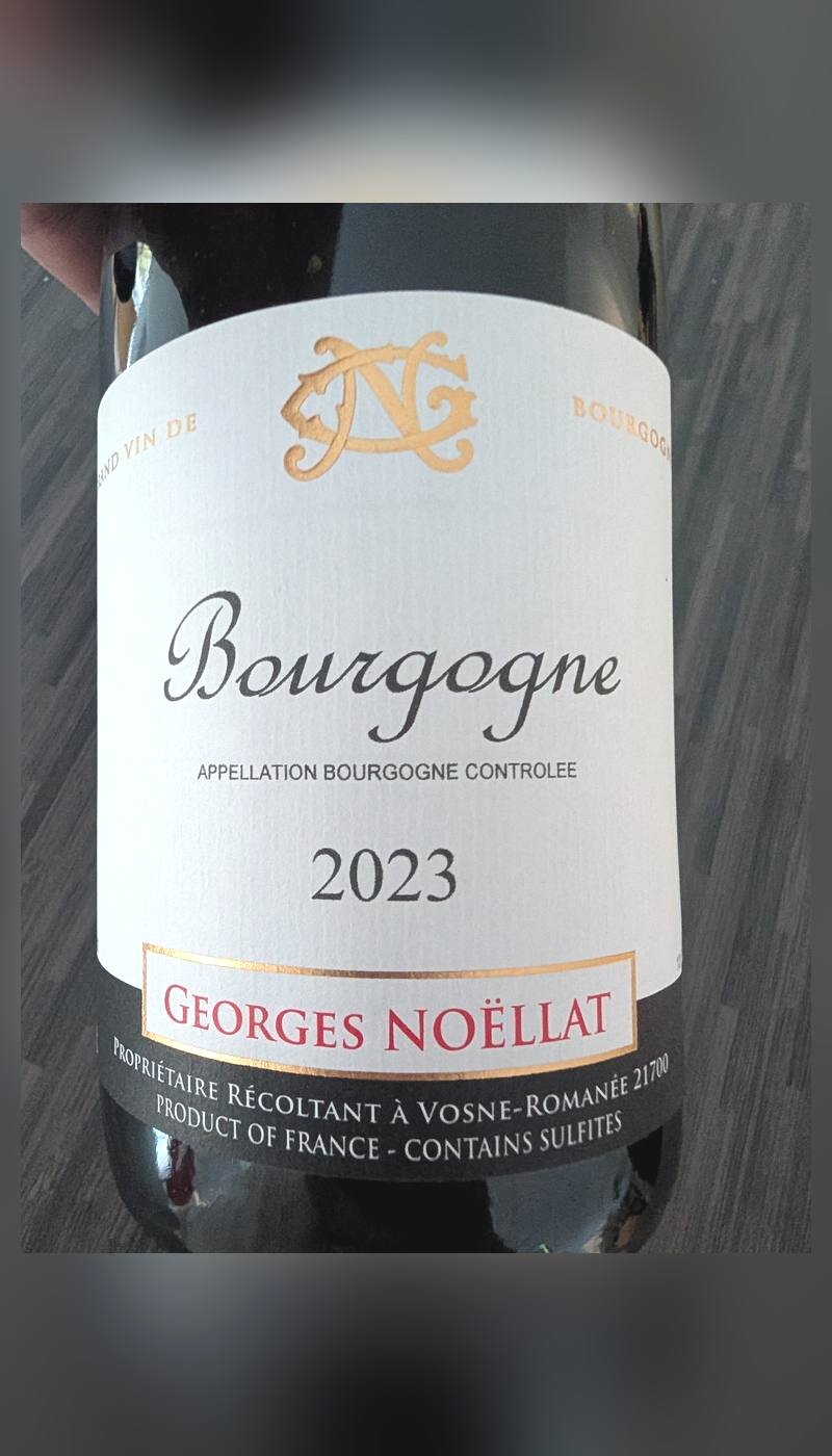 Georges Noëllat, Bourgogne 2023 label